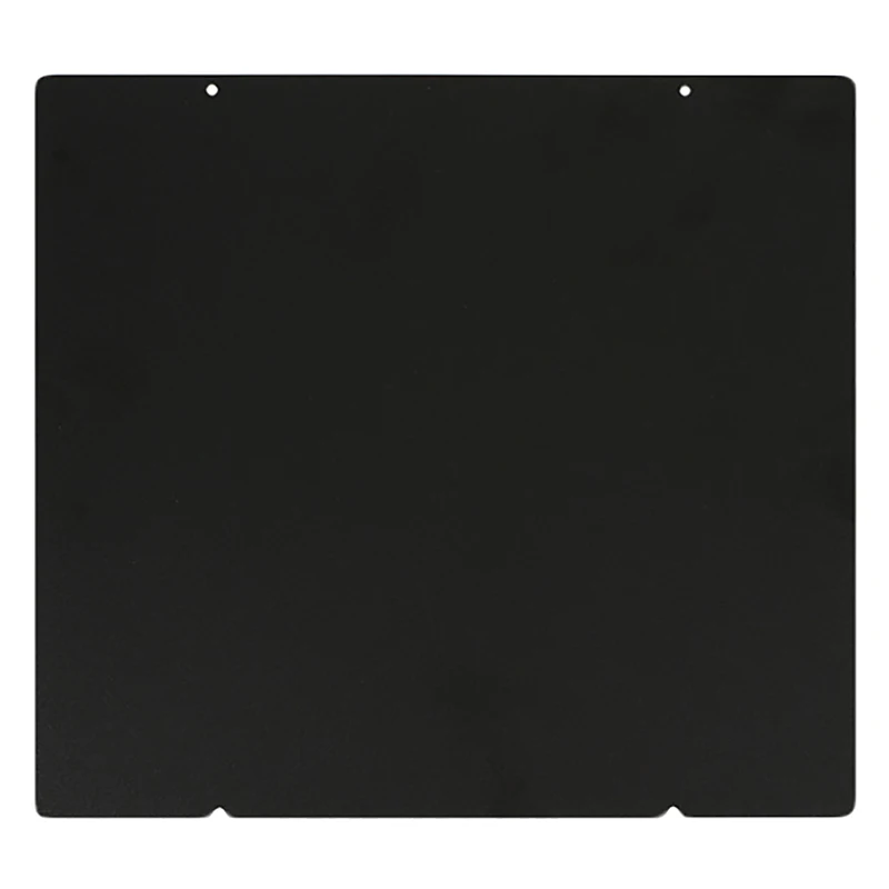 253,8x241 мм двухсторонний текстурированный Pei пружинный стальной лист с порошковым покрытием Pei Монтажная пластина для Prusa I3 Mk2.5S Mk3 Mk3S - Цвет: Black