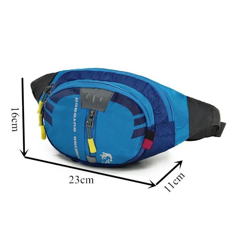Jungle King CY2009 8L Outdoor Unisex Travel Riding Nylon Ultra-light Ultra-thin High Tear Resistance Marathon Running Waist Bag 5