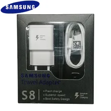 Samsung Быстрое Зарядное устройство usb зарядное устройство адаптер 9 В 1,67 а Быстрая Зарядка Тип C кабель для Galaxy A30 A40 A50 A60 S10 S8 S9 Plus note 8 9