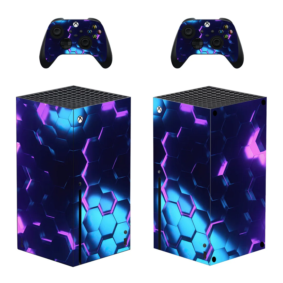 Magic Style Xbox Series X Skin Sticker for Console & 2 Controllers Decal Vinyl Protective Skins Style 1 
