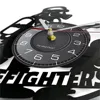Firefighters At Work Fire Protection Rescue Modern Design Wall Clock For Control Department Fireman Silent Swept Watch Decor 3