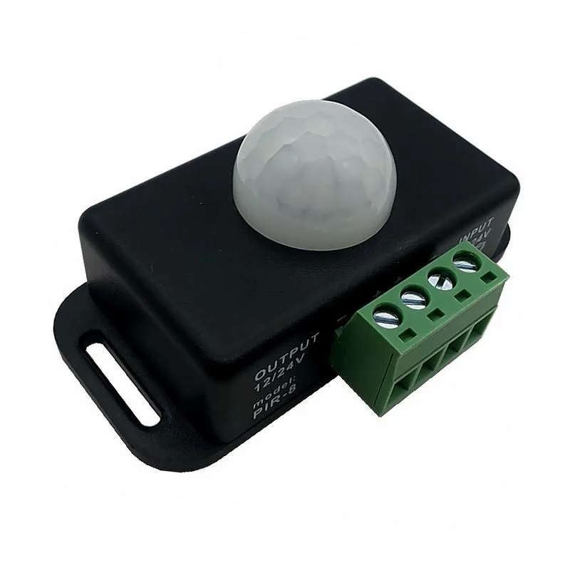 

Free shipping Body Infrared PIR Motion Sensor Switch Human Motion Sensor Detector Switch For LED Light Strip Tape,DC 12V/24V