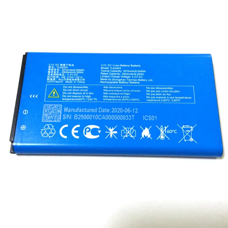 

Westrock 2570mAh Battery TLI025FA for ALCATEL TLI025FA BATTERY