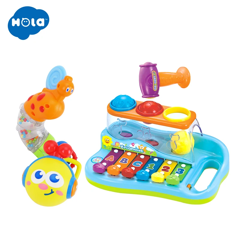 HOLA TOYS 856& 917 Infancia Mordedor детские игрушки Chocalho Brinquedo Bebe, детские игрушки для доставки