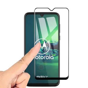 

100pcs/lot Full Coverage Full Glue Tempered Glass Screen Protector For Motorola MOTO G8 Plus G8 Play Glass Film