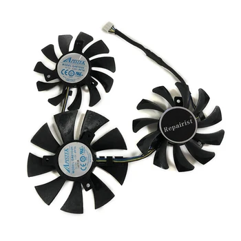 

3pcs/Set DIY GA91O2H And GA81O2U R9 270X/370X GPU Cooler Fan For Dataland Powercolor DEVIL R9 270X R9-370X Graphics Card Cooling