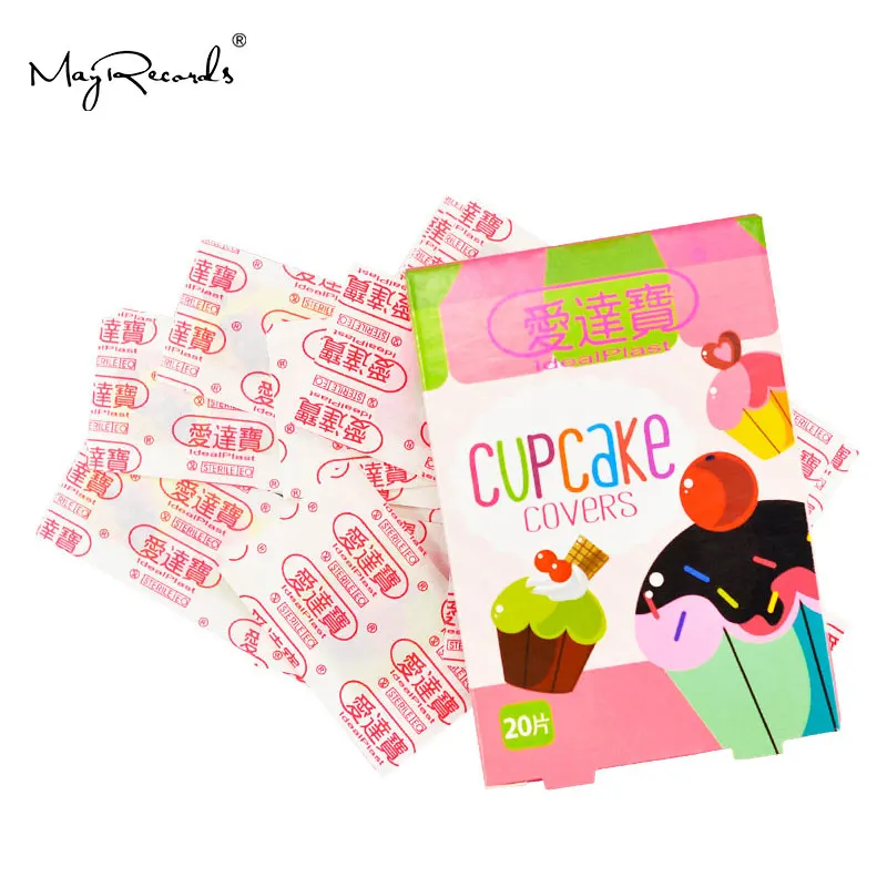 60 шт./3 коробки водостойкие дышащие повязки для капкейков|band aid|bandage band aidadhesive bandage |
