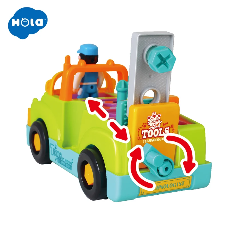 HOLA TOYS 6109 строительная техника автомобиль самосвал-автомобиль самосвал Модель для детей Подарки