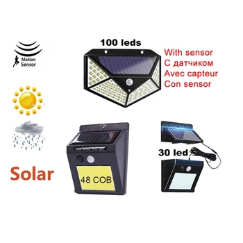 

Solar Street Light Outdoor LED PIR Motion Sensor Solar Lamp 3 modes Outdoor light wall lamp Waterproof Energy For Home Garden in