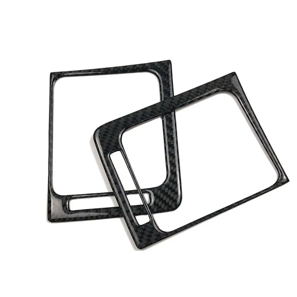 

1 Pair Air Conditioner Outlet Cover Carbon Fiber Replacement For Subaru Forester 2016-2018 Car Interior Decor