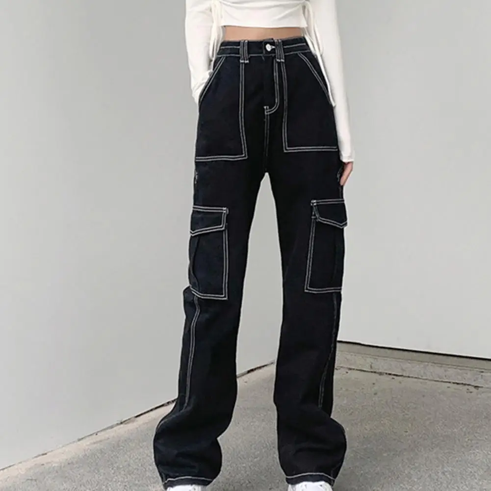 High Waist Jeans Wide Leg Pants Vintage 