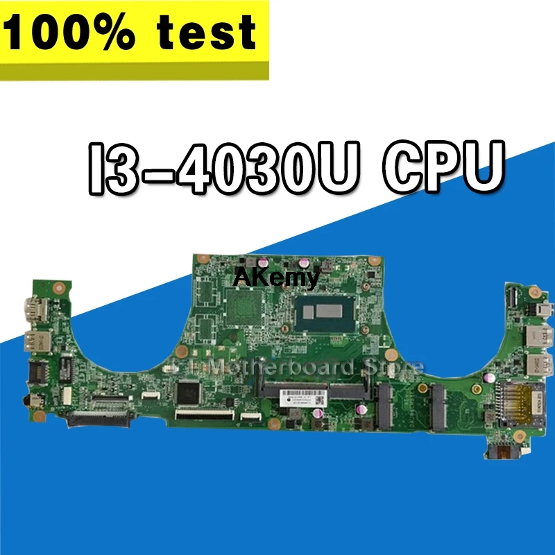 

CN-0M9CVC 0M9CVC M9CVC DAJW8CMB8E1 w I3-4030U CPU for Dell Vostro 5470 V5470 Laptop PC NoteBook Motherboard Mainboard