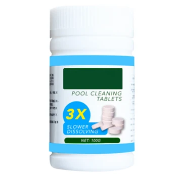 

Newly Swimming Pool Floating Chlorine Cleaning Tablet Hot Tub Cleaner Effectively Protection