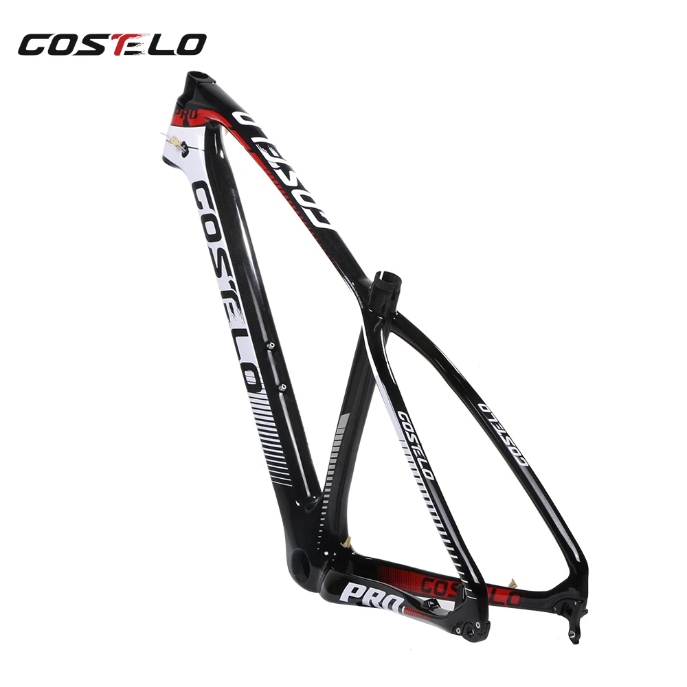 US $443.89 Costelo Massa Basic 3k 275er 29er Carbon Fiber Mtb Cycling Frame Carbon Mtb Mountain Bicycle Frameset Telaio Della Bicicletta