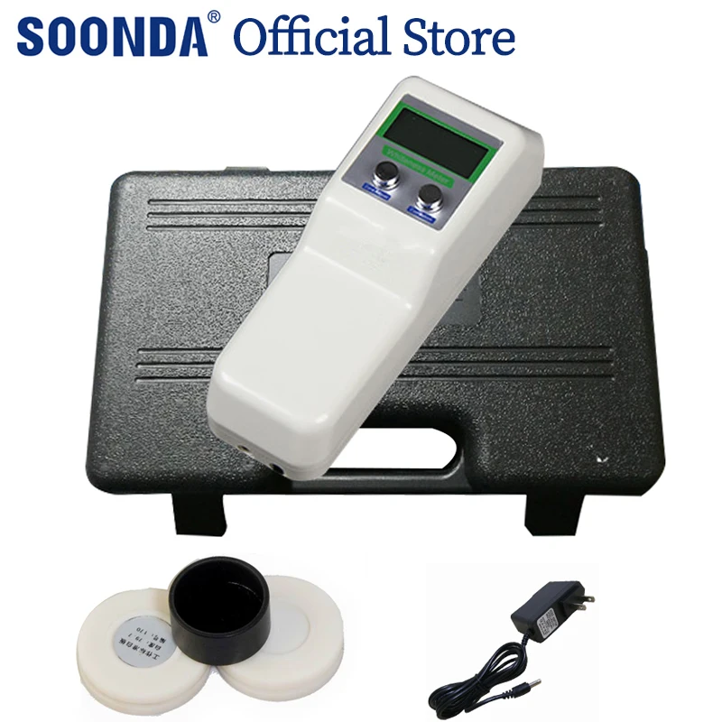 US $146.52 Multifunctional Whiteness Meter WSB1Ceramic lime board paper hotel bed sheet towel fabric whiteness tester