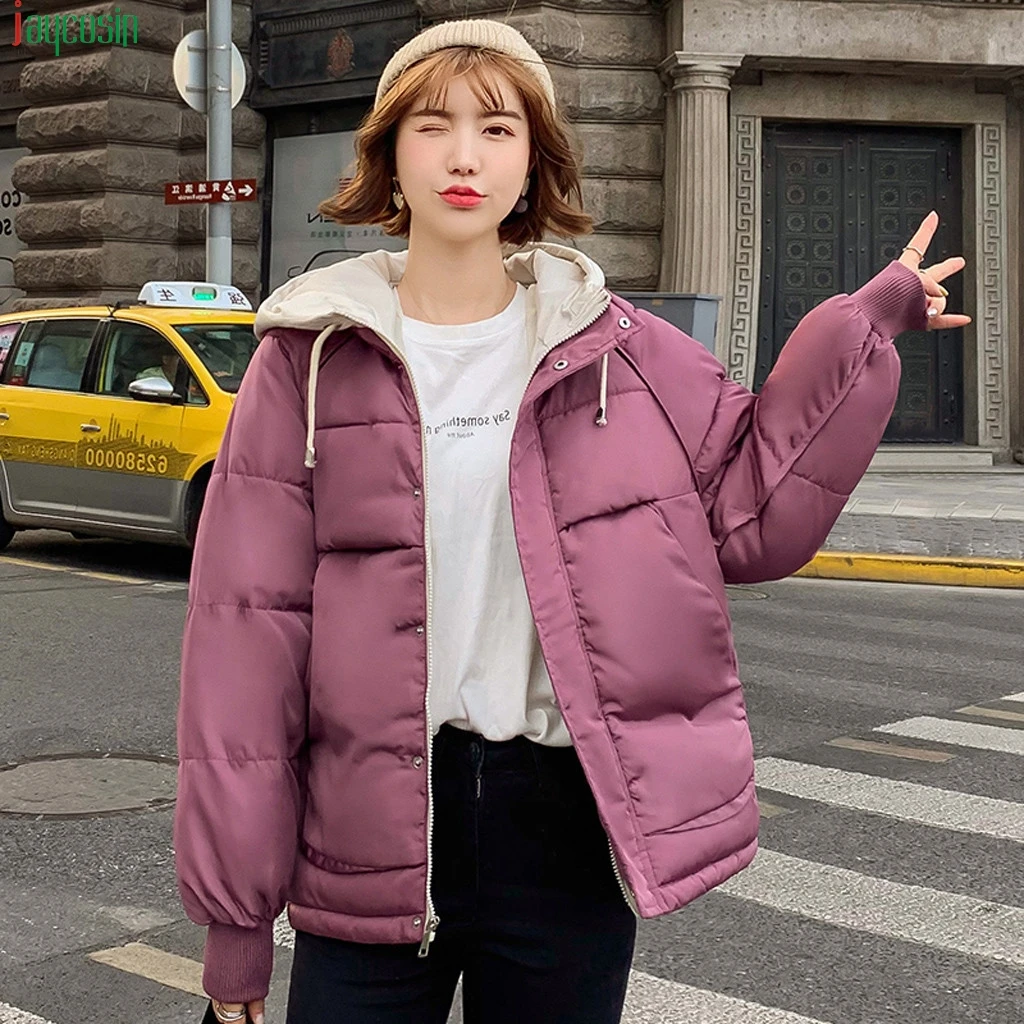 

JAYCOSIN Winter coats and jackets women 2019 plus size Warm Jacket Duck Down Jackets Women Slim Long Sleeve femle Coats women