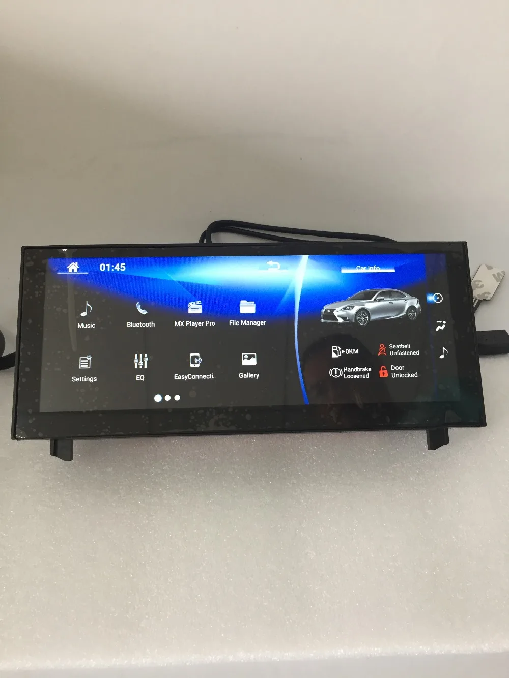 Perfect 10.25" Car GPS Navigation radio player for lexus IS200 IS250 IS300 IS350 IS200T  ,bluetooth,steering wheel,2gb ram,32GB ROM 15