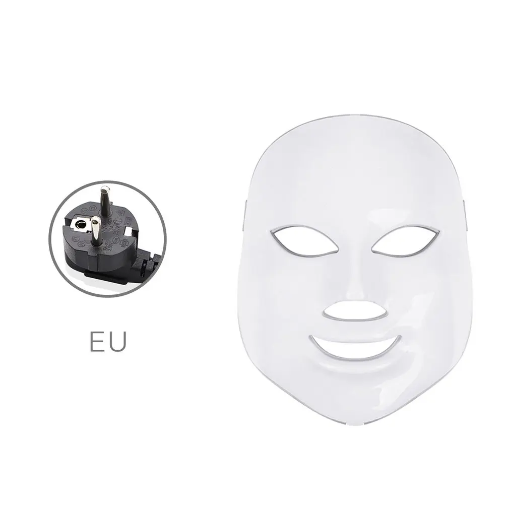Bubble Bag EU Домашнее оборудование для красоты светодиодная фотонная маска для красоты прибор семь цветов фотонный прибор для омоложения зарядный спектрометр - Цвет: Bubble Bag EU