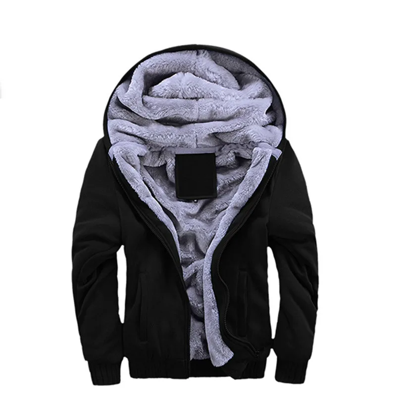 Толстая зимняя куртка 5XL, поддержка 110 кг, одежда для мужчин, пальто с капюшоном, Повседневная теплая одежда на молнии для мужчин, уличная одежда, зимнее пальто - Цвет: 5