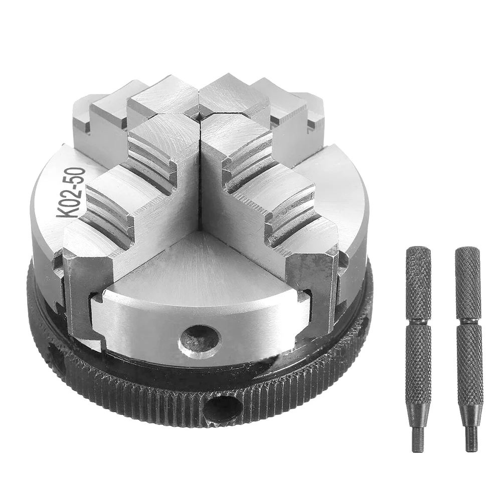 

Chuck 4 Jaw Reversible Self-Centering Thread Mount Lathe Chuck for Woodworking MF999