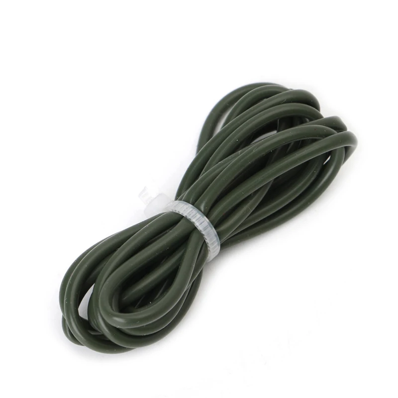 Green Силиконовые Рыболовные снасти, трубчатые рукава, ролевые рыболовные линии для придирки, аксессуары, костюм для рыбалки - Цвет: Green