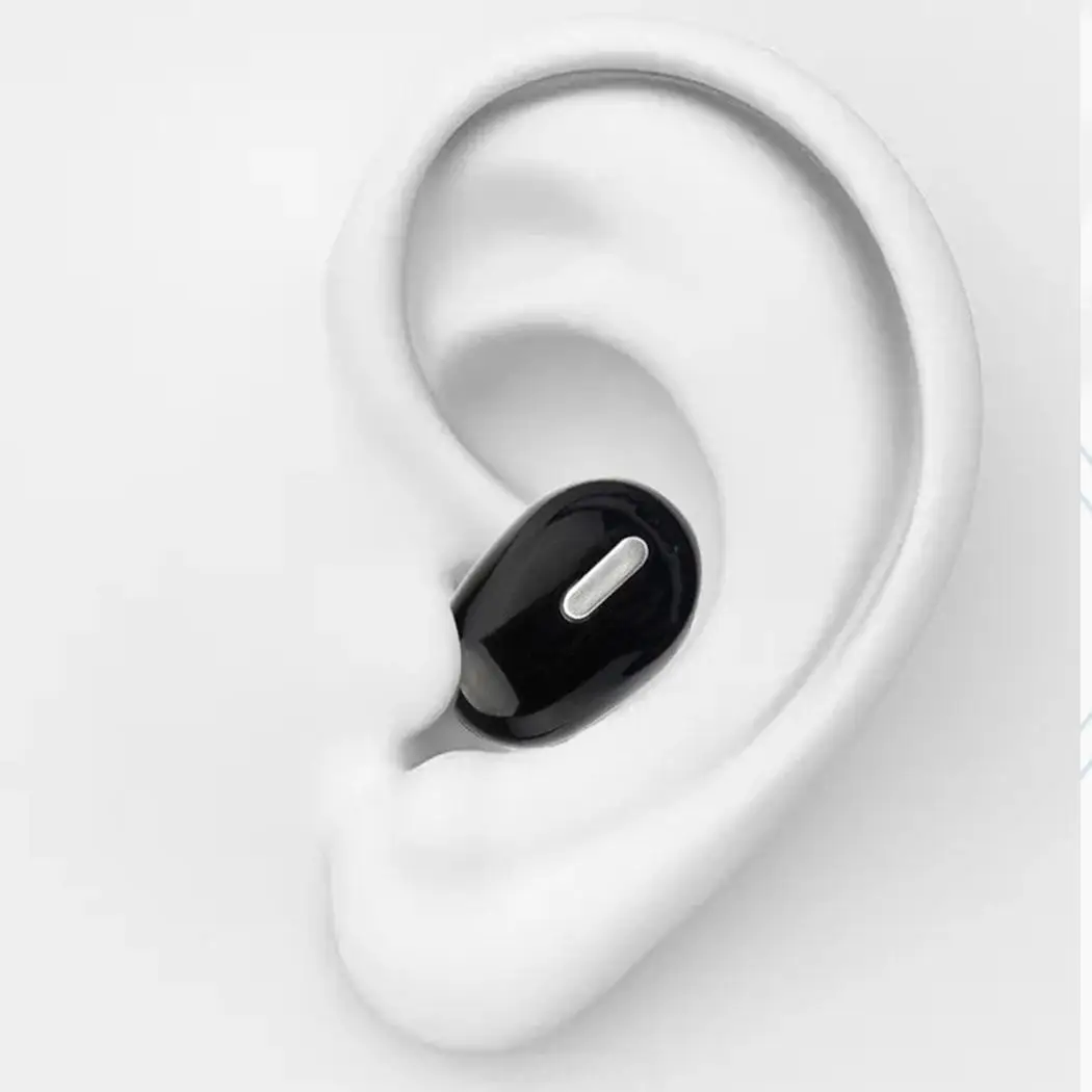 Мини Hifi в ухо один беспроводной около 4-6 часов 1-2Hour ушные TWS X9 Bluetooth 5,0 наушники 20Hz20KHz