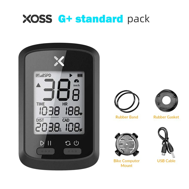 XOSS Bike Computer G + Wireless GPS Tachometer Wasserdichten