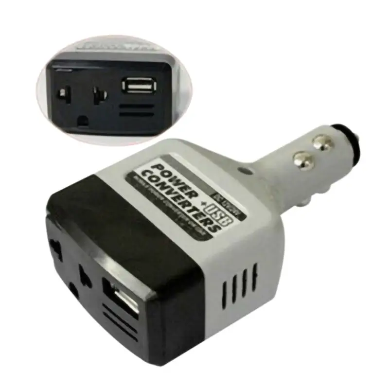 Конвертер USB розетка для автомобильного прикуривателя Мощность + дизельных