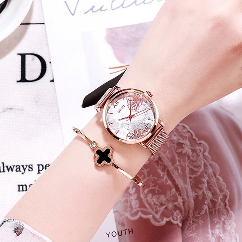 

Women Watches Elegant Starry Sky Luxury 2019 Fashion Ladies Watches Women's Quartz Wristwatch Young Girl Watchproof reloj muje