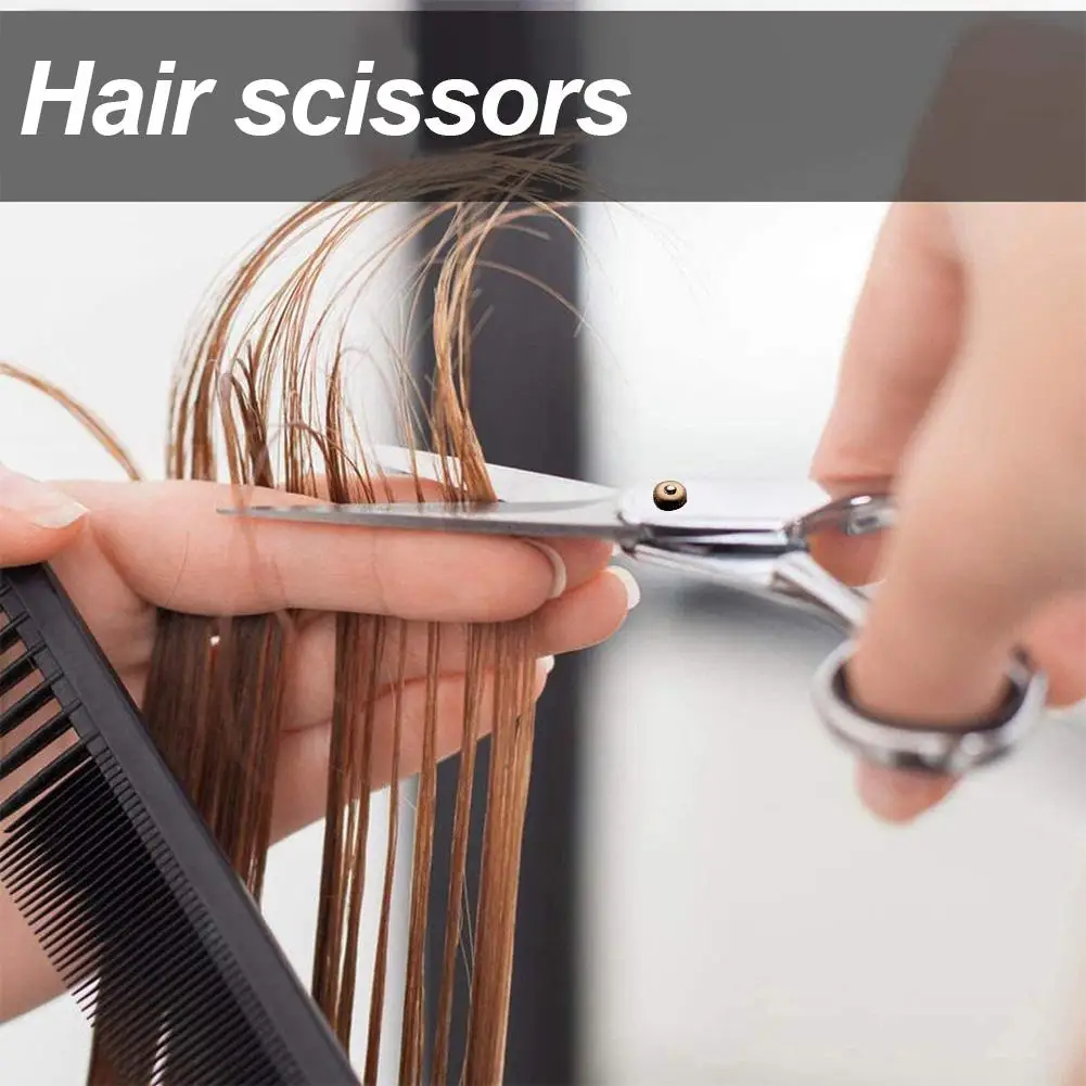 1 Pcs Hair Scissors Set Barber Scissors Set with Hair Cutting and Thinning Shear for Men Women Hair Daily Care Hair Styling 2021 new 6 0 professional hairdressing scissors professional barber scissors set hair cutting shears scissor haircut