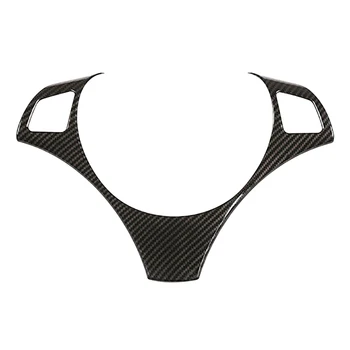 

Auto Replacement Accessories Steering Wheel Trim ABS Decorative Frame Practical Easy Install Protective Black For BMW 3 Series