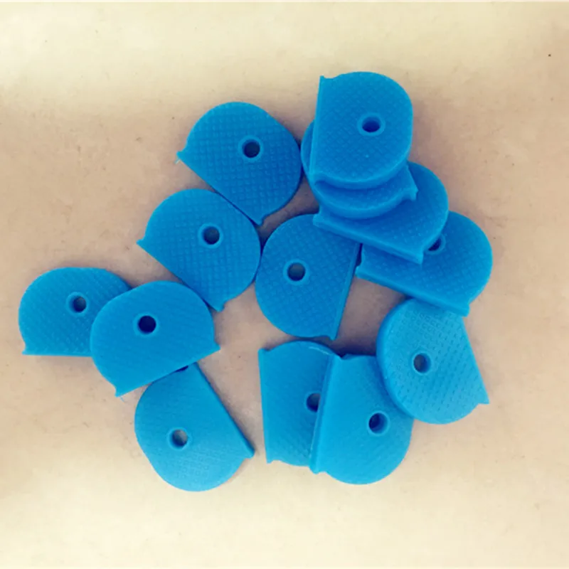Key Cover Tags Label ID Silicone Coding Color Key Identifier Cover 16Pcs key caps covers