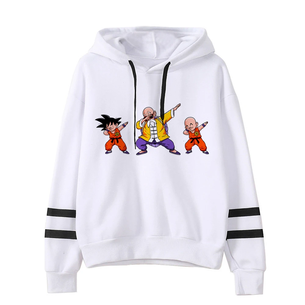 Dragon Ball Z Супер Толстовка Мужская Мультфильм DBZ аниме негабаритных смешная толстовка с Гоку негабаритных мужской/wo мужчины Вегета Ulzzang 90s дети