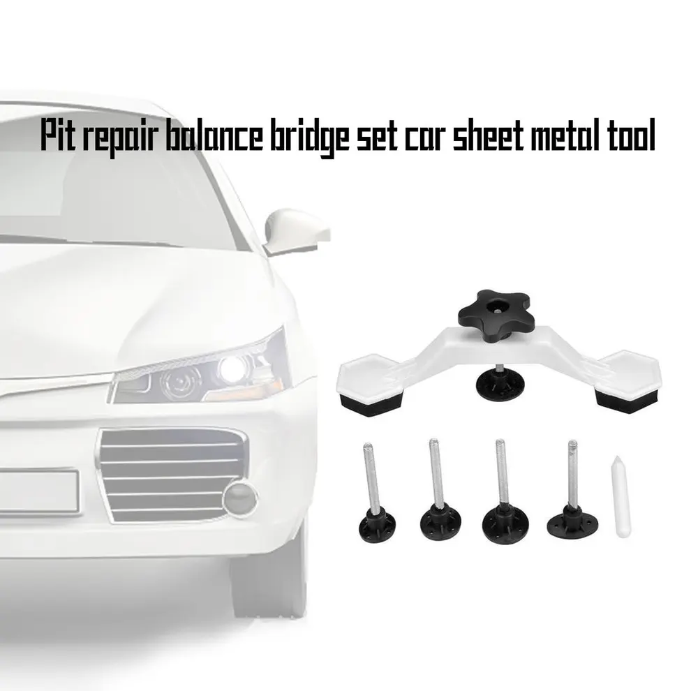 

Automotive Sheet Metal Tools Dent Restorer Crossing Bridge Balance Bridge Set For Pit Repair Plastics Alloys