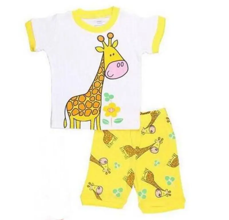 В розницу! Стильные летние комплекты одежды для детей Детские пижамные комплекты пижамы с миньонами для мальчиков «Гадкий я» Пижама с короткими рукавами для мальчиков - Цвет: Chocolate