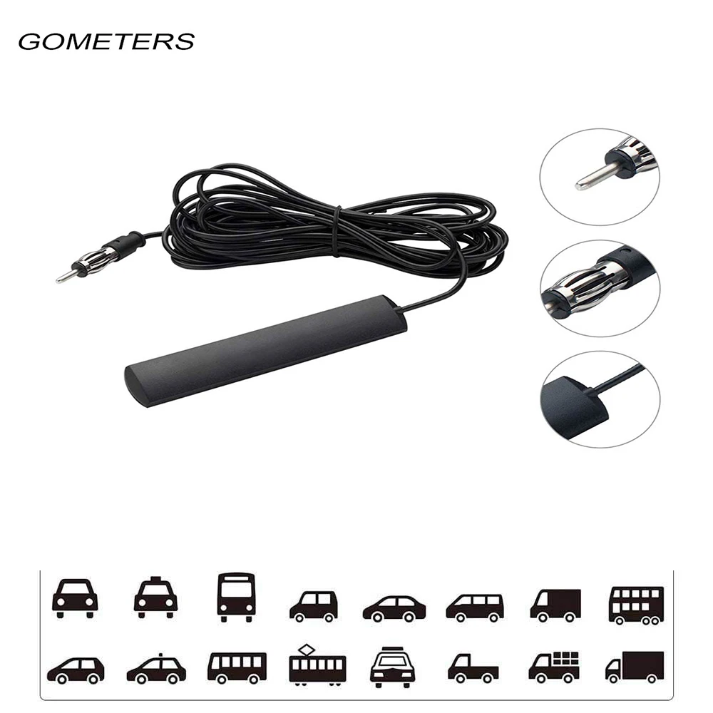 

Car Radio Hidden Amplifier Antenna signal Booster 5 meter length Car Electronic Stereo FM Radio Amplifier Antenna Aerial