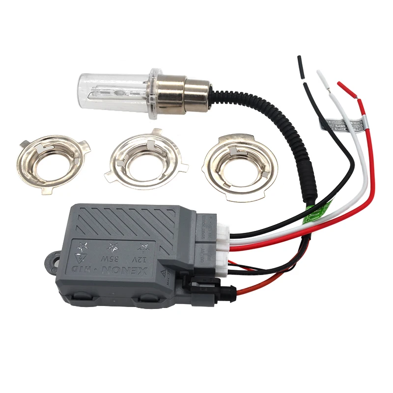 HIDLT 1 Set Universal 12V 35W Motorcycle Xenon HID Kit Motorbike H4 BA20D H6M H6 HiLo 6000K 4300K 8000K Motor Headlamp Lights (3)