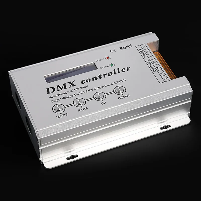 Dmx300 Ac 100V/220V Высокая Напряжение декодер Rgb Dmx контроллер 3Ch X 2A для цветная (Rgb)