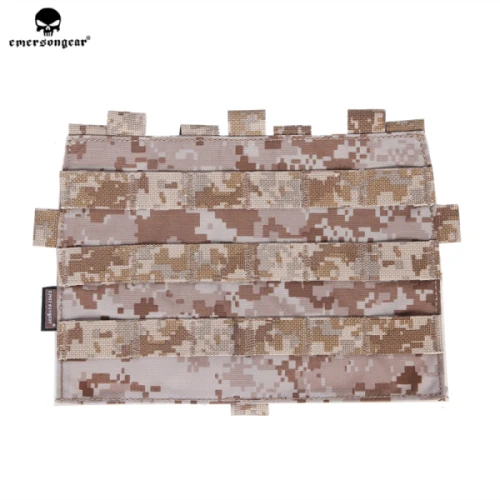 Emersongear Emerson CP стильная Съемная передняя панель MOLLE тактическая модульная платформа для AVS& JPC2.0 Жилет w крюк и петля - Цвет: EM9288A1