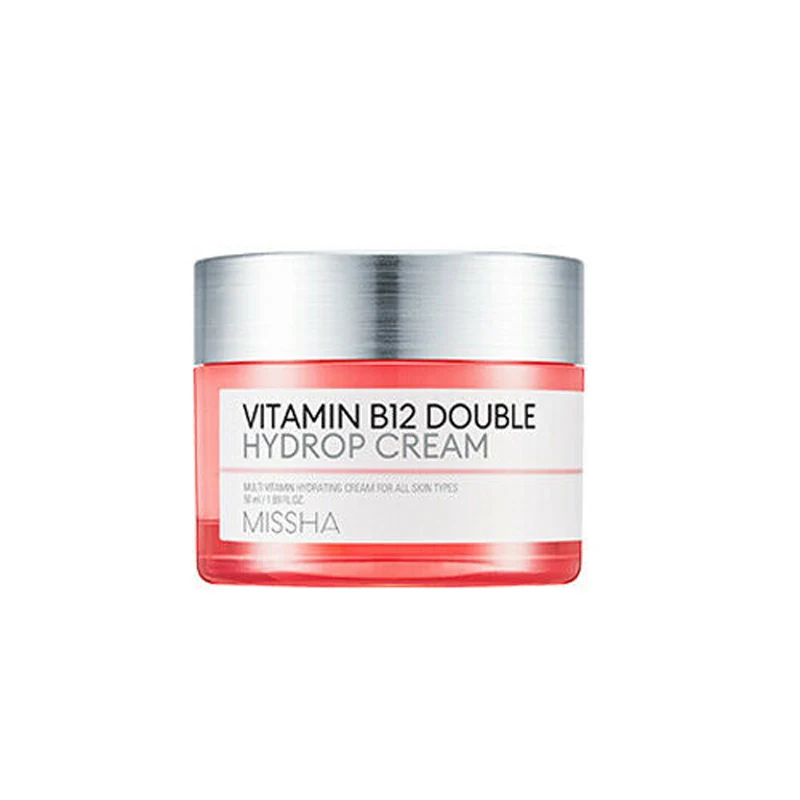 MISSHA Vitamin B12 Double Hydrop Cream 50ml Korean Moisturizing Cream Depth Replenishment Cream Strong Whitening Removal Wrinkle