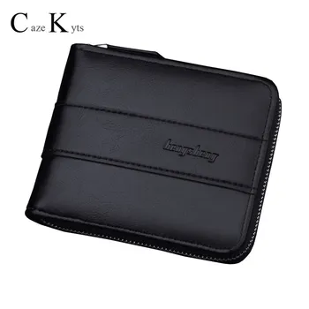

Caze kyts 2020 New Men's Wallet Short Wallet Man Zipper Men's Wallet Dollar Retro Multifunction Large Capacity Coin Purse