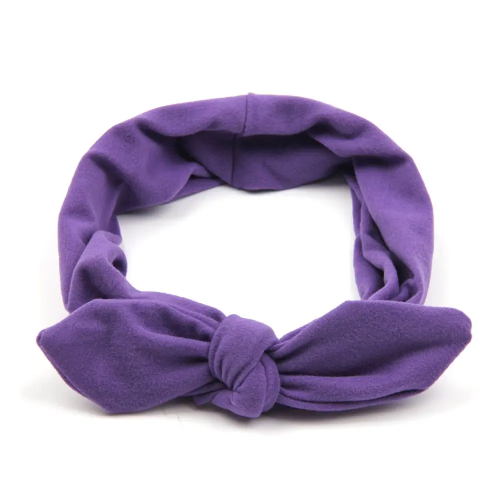 Женские модные удобные эластичные замшевые плюшевые банты ободок с бантом Крест