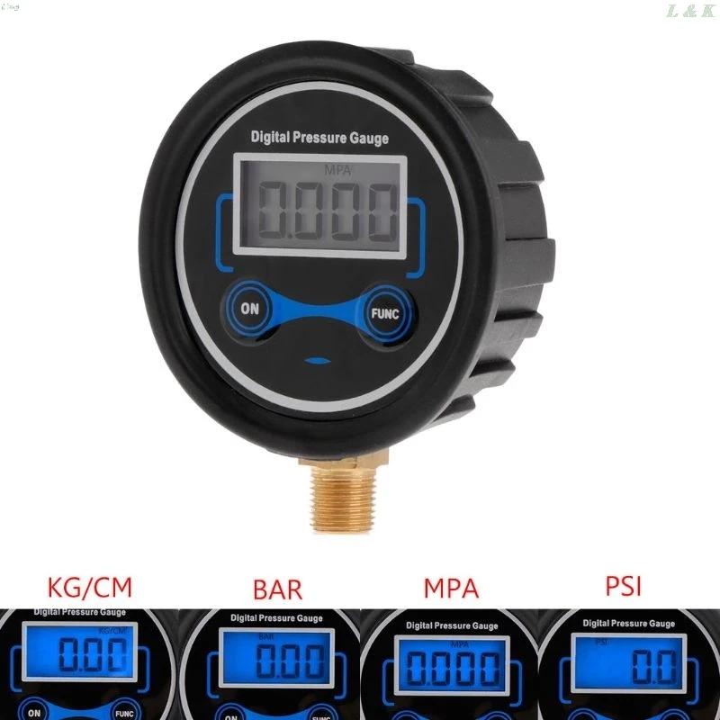 0-200PSI ЖК цифровой датчик давления в шинах для автомобиля, мотоцикла, шин, воздуха, PSI метр 1/8 0-200PSI ЖК цифровой датчик давления в шинах для автомобиля, мотоцикла, шин, воздуха, PSI метр 1/8