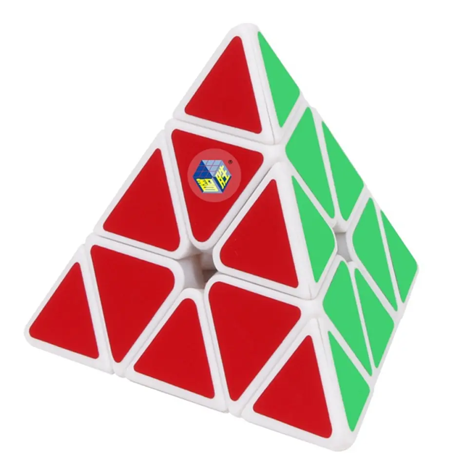 Yuxin маленький волшебный куб 3x3 Pyramind куб 3x3x3 Cubo Magico 3 слоя скоростной куб профессиональные игрушки-головоломки для детей
