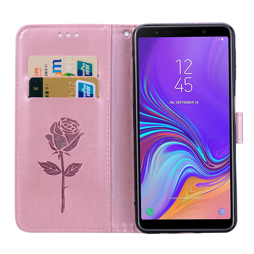 Чехол для телефона для Samsung Galaxy A3 A5 A6 A7 A8 A9 A10 A20 A30 A40 A50 A60 A70 M40 плюс из искусственной кожи чехол для задней крышки Сумки