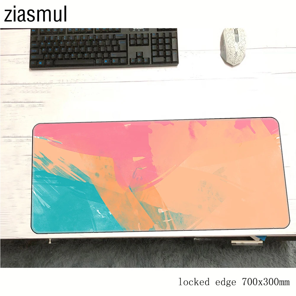 Пастельные цвета padmouse 700x300x2 мм игровой коврик для мыши Забавный Коврик для компьютерной мыши геймер компьютерный Настольный коврик для ПК notbook mousemate