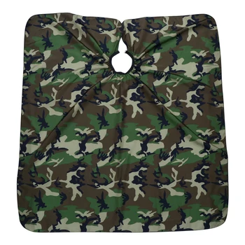

1pc Professional Barber Accessories Barberia Barber Shop Hairdresser Barber Cloak Hair Dyeing Apron Haircut Gown For Home