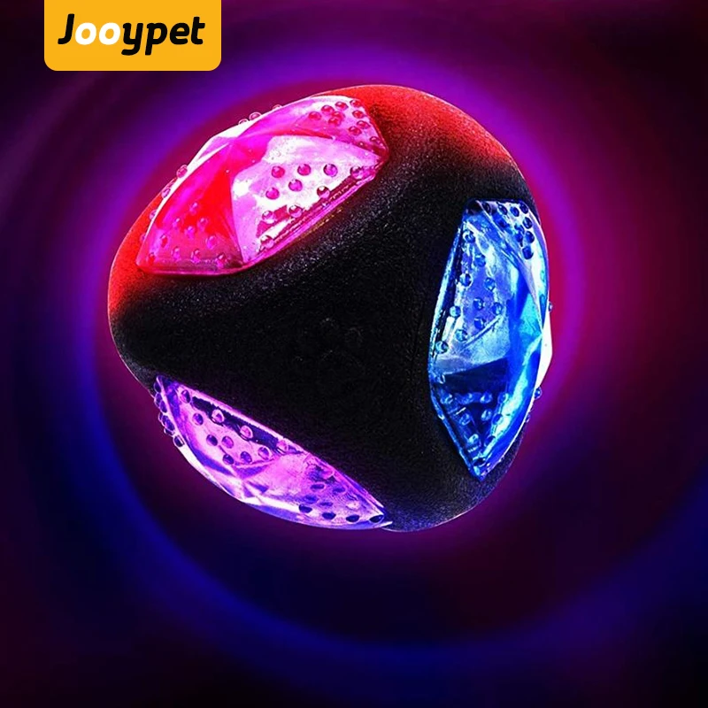 JOOYPET мяч для лечения собак IQ интерактивный жевательный игрушечный эластичный