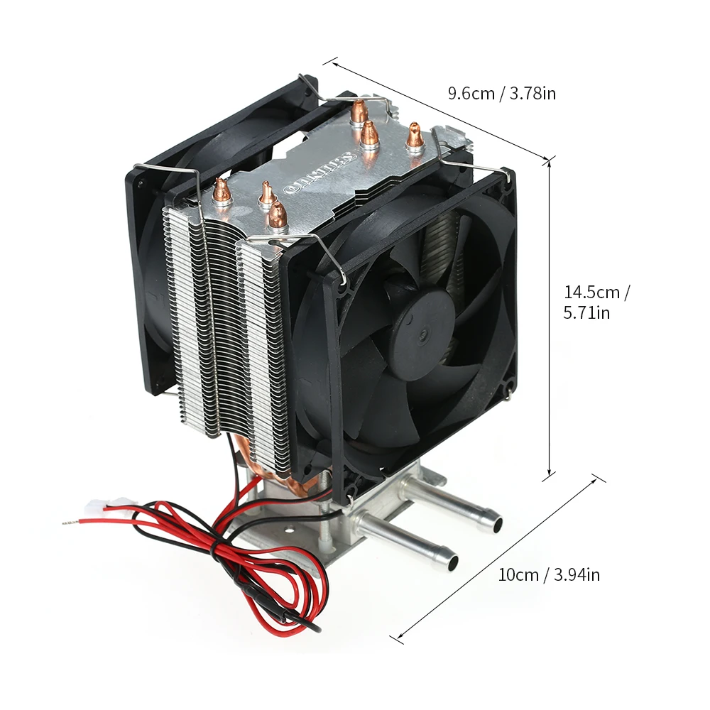 ^Cheap Hot New 12V 180W DIY Refrigeration Semiconductor Kit Electronic Cooler Refrigerator Radiator Cooling Equipment High Cooling Effi