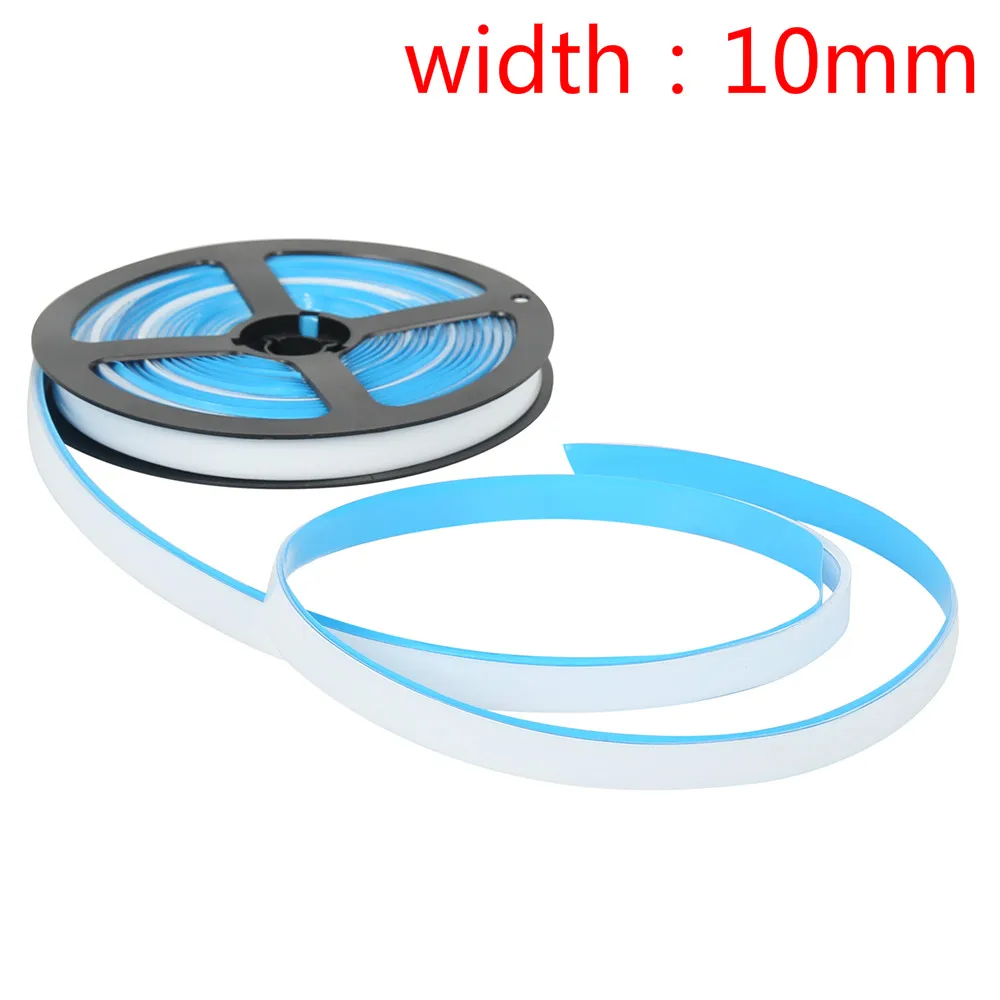 white width 10mm 6 м самоклеящаяся керамическая плитка Mildewproof зазор лента DIY плитка анти-плесень лента плитка уплотнение самоклеящаяся лента для ванной стены дома - Цвет: white width 10mm
